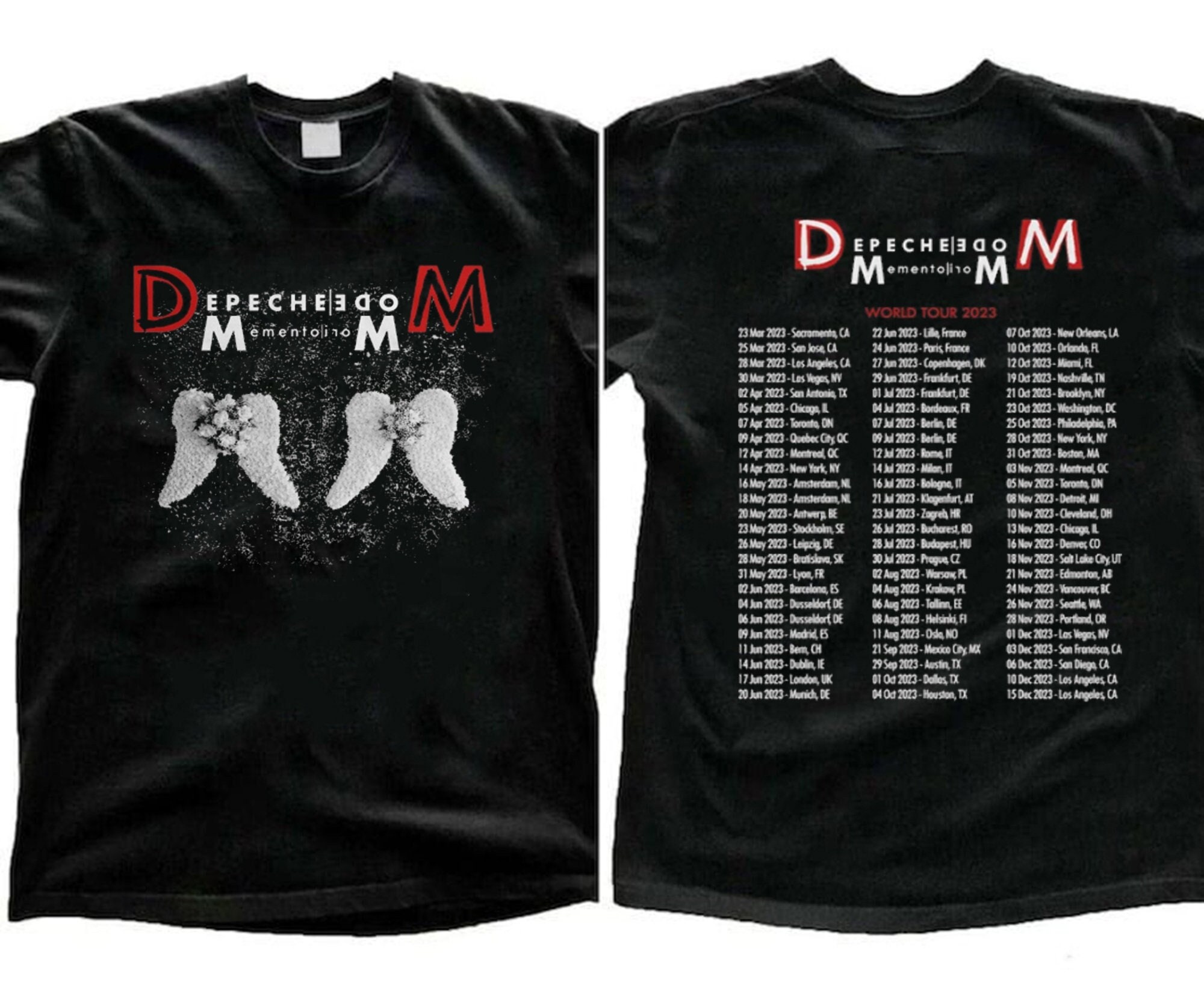 Depeche Mode 2023 Fall Tour Shirt, Depeche Mode Memento Mori Tour Shirt