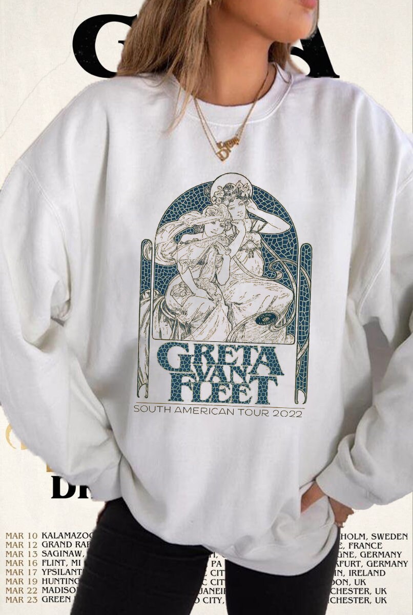 Greta Van Fleet Shirt Greta Van Fleet Shirt Greta Van Fleet Merch