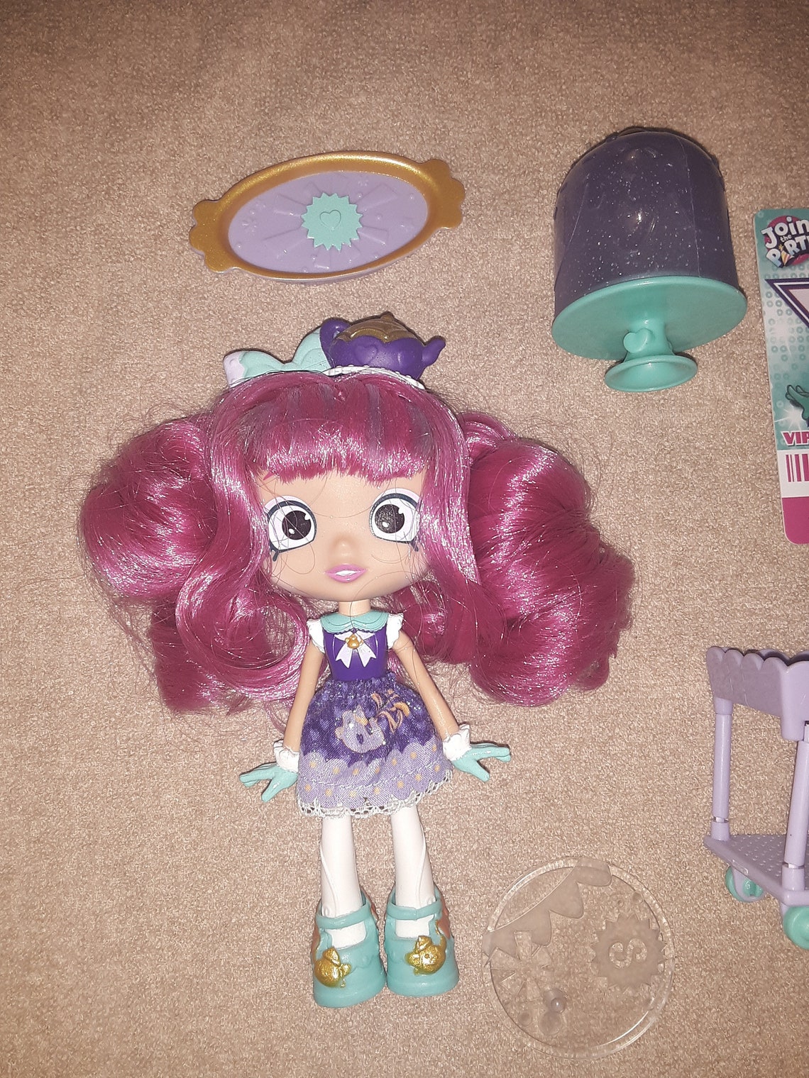 Shopkins Shoppies Tippy Teapot Doll Etsy