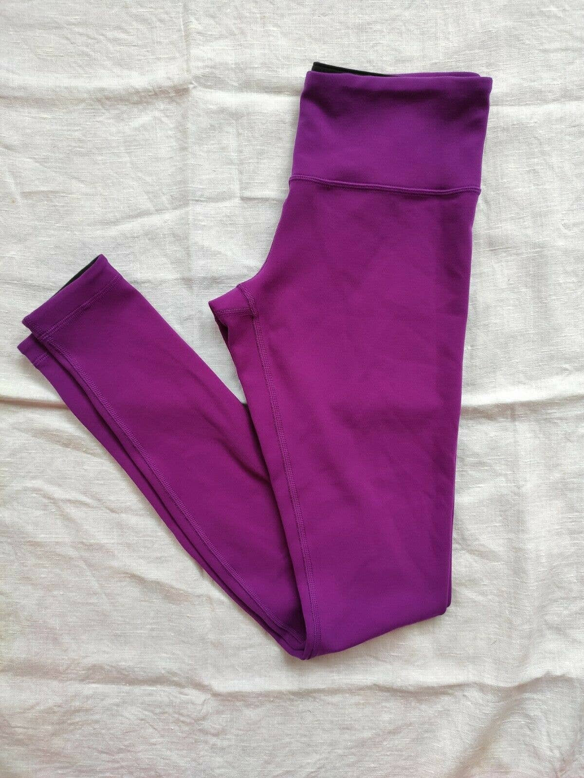 MINT Lululemon Purple Yoga Pants Size 4 