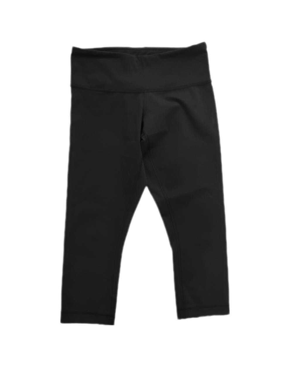 Lululemon Black Yoga Pants Wunder Under 