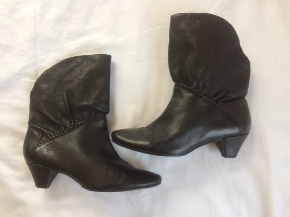 frye black ankle boots
