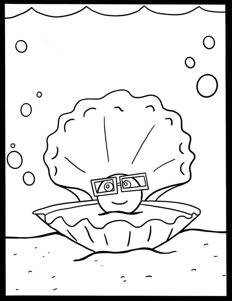 10 Simple Underwater Coloring Pages for Kids Underwater Coloring Pages