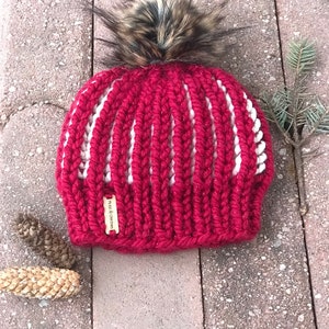 Ladies warm winter beanie