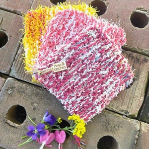Assorted kitchen scrubbies | dish scrubber | knit dish scrubby | kitchen accessory | house warming gift | shower gift