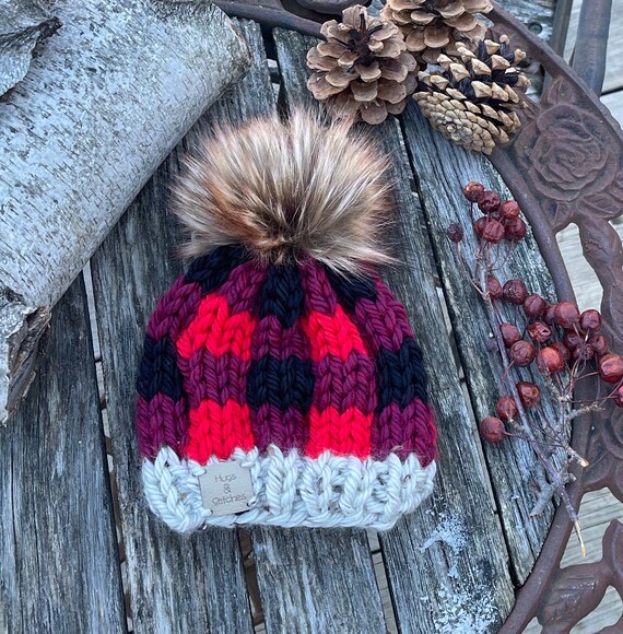 Baby Plaid Beanie Baby Plaid Beanie