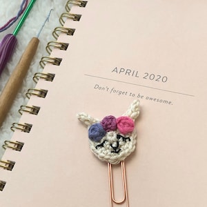Llama journal clip, No Drama Llama book mark, Bible clip, Mama Llama junk journal clip, bullet journal clip , Mother’s Day gift, money clip