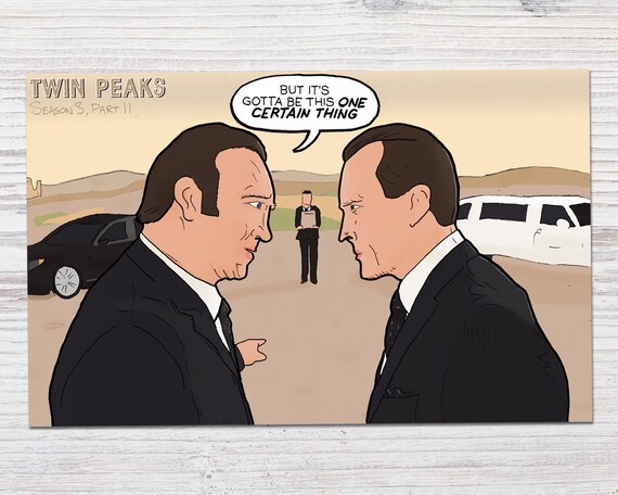 Twin Peaks The Return Teil 11 Mitchum Brothers One Etsy