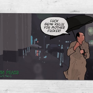 Twin Peaks: The Return - Parte 6 - Albert's Gene Kelly Citazione - Stagione 3 / Stampa d'arte (4x6, 5x7 o 8x10)