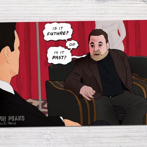Twin Peaks: The Return - Parte 2 - È futuro o è citazione passata / stampa d'arte (4x6, 5x7 o 8x10)