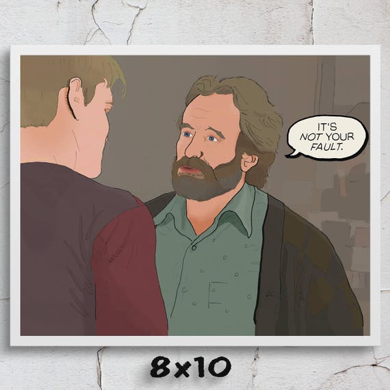 Good Will Hunting 1997 Citation De Film Its Not Your Etsy Canada