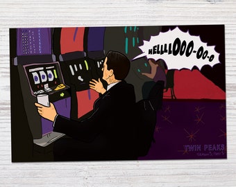 Twin Peaks: The Return - Part 3 - Mr. Jackpots Quote | Art Print (4x6, 5x7 or 8x10)