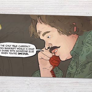 Almost Famous (2000) - Uncool Movie Quote - Philip Seymour Hoffman, Lester Bangs | Handmade Art Print (4x6, 5x7 or 8x10)