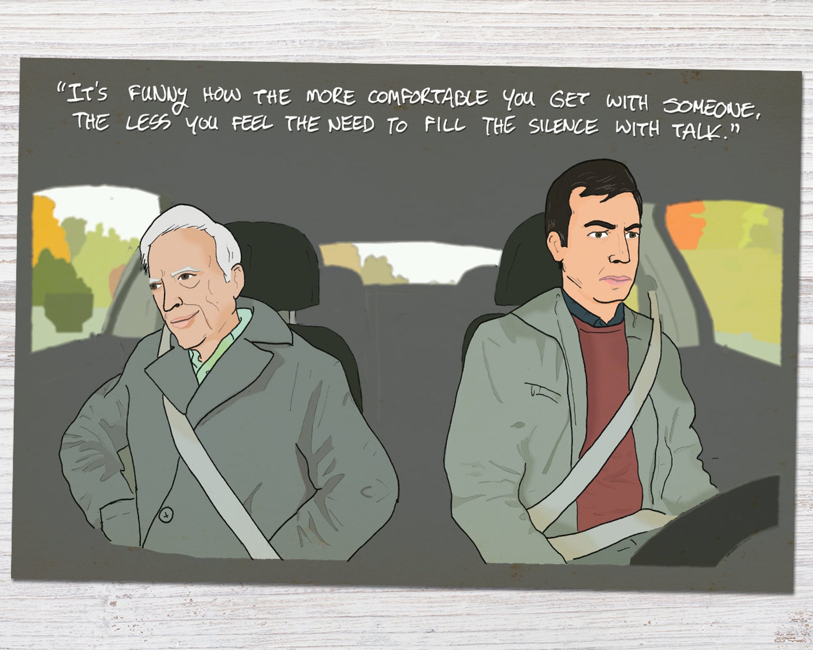 Nathan for You Season 4 Finding Frances Comfortable Silence Quote