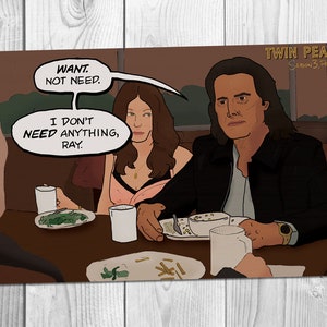 Twin Peaks: The Return - Parte 2 - Non vuoi preventivare / Stampa d'arte (4x6, 5x7 o 8x10)