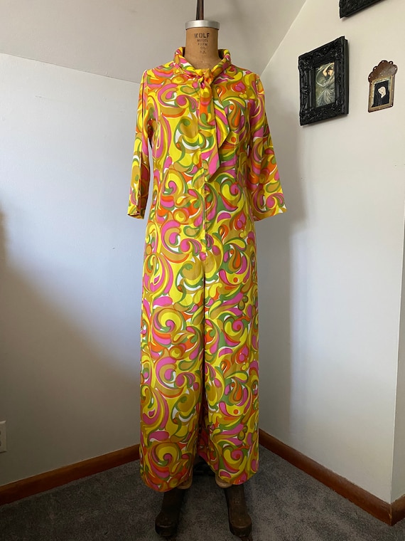 vintage 1960s Lounge Craft Original psychedelic 70