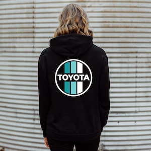 Teal Vintage Toyota Lady&#39;s Sweatshirt
