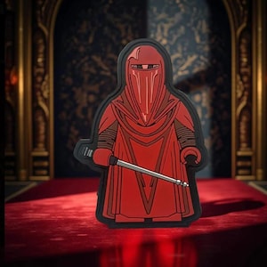 Patch da Guarda Imperial de PVC Brick Wars