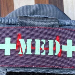 Med Gear ID Lasercut Patch