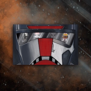 May include: A close-up of a black and white helmet with a red stripe. The helmet has four small windows, each showing a different person's face.