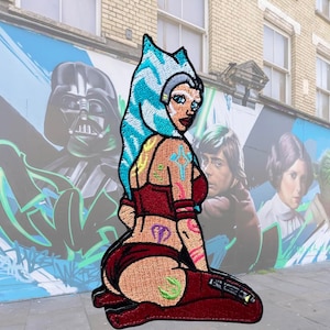 Ahsoka Tatted Goddess Embroidered Patch