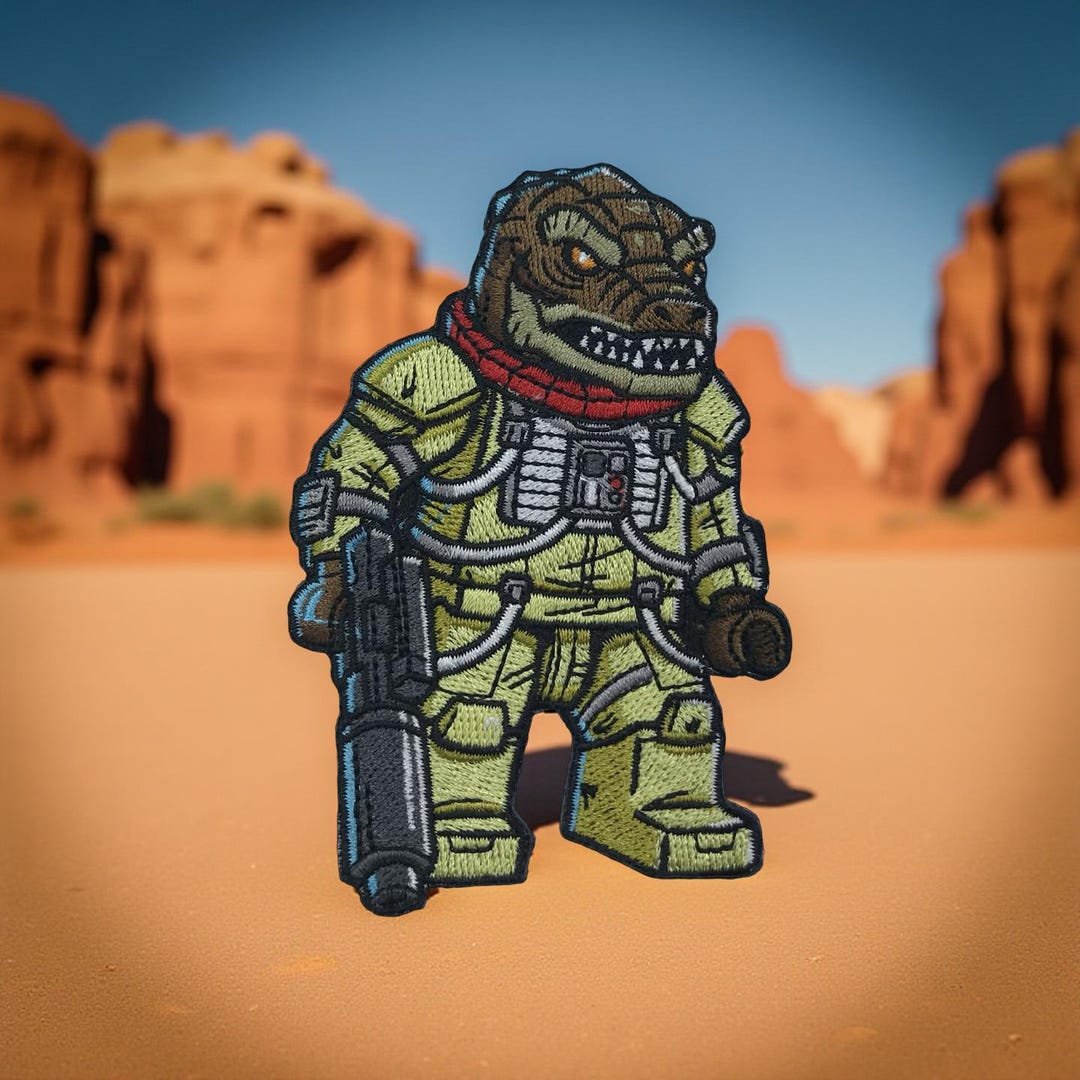 Embroidered Bossk Brickwars Patch - Star Wars - Etsy
