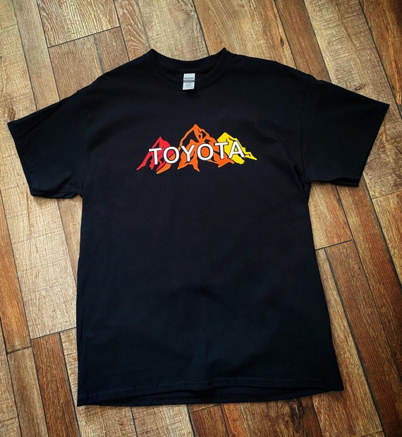 Buy Mount Toyota Tee Shirt With Vintage Colors Online in India
