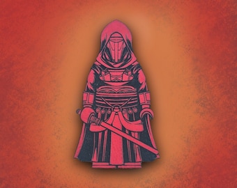 Leatherette Darth Revan Brick Wars Patch
