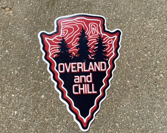 Overland and Chill decal