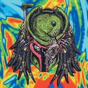 6&quot; Predator Fett Embroidered Patch