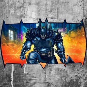 Toppa in similpelle Absolute Batman V1