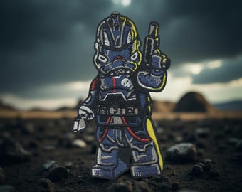 Parche bordado de Echo Bad Batch Brick Wars