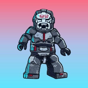 Wrecker Embroidered Brickwars Patch