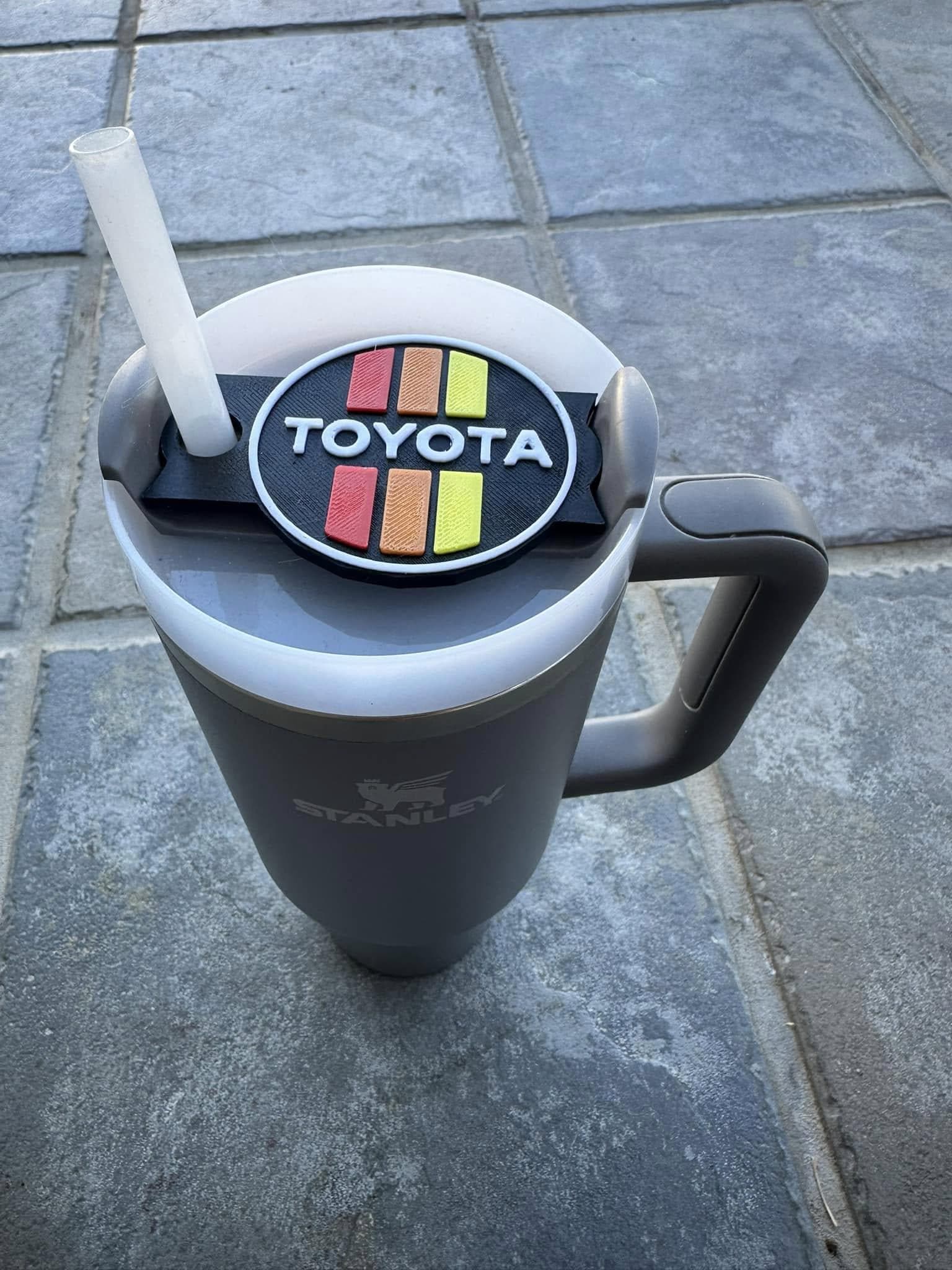 Vintage Toyota Stanley Tumbler Lid Topper (40 oz)