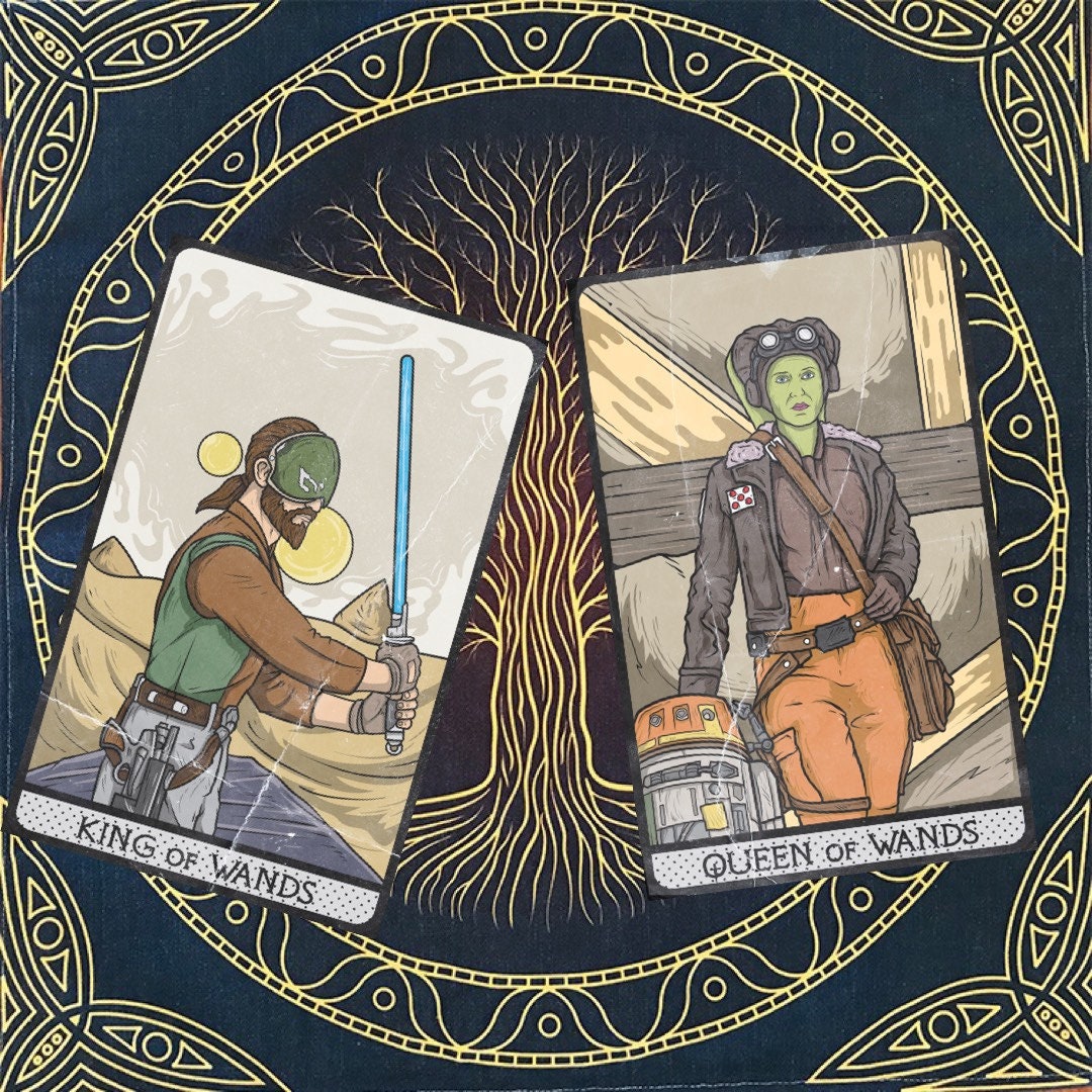 未使用 STAR WARS TAROT スターウォーズタロット レア Starwars tarot deck - Etsy 日本
