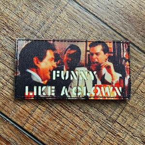 Funny Like a Clown Lasercut patch