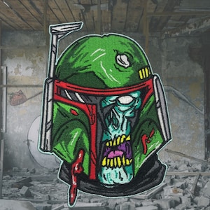 Parche bordado Zombie Fett