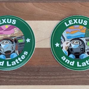 Lexus and Lattes Decals (GX460 and GX470)