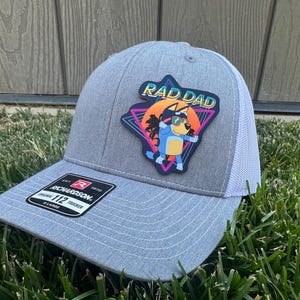 Bandit &quot;Rad Dad&quot; Trucker Hat With Full Color Leatherette Patch