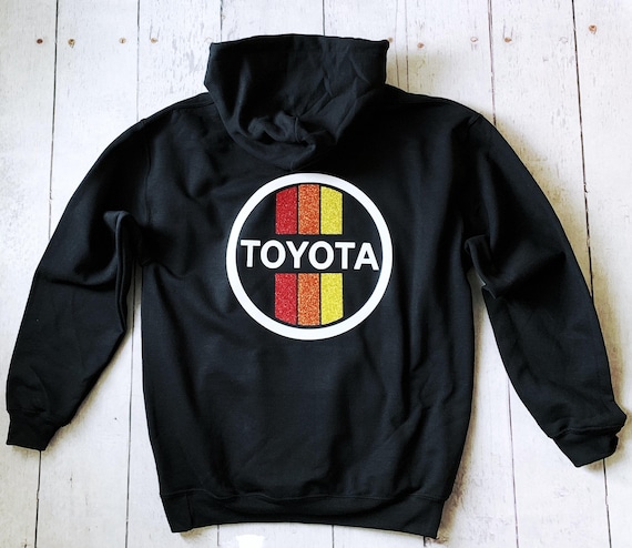 Vintage Toyota Sweatshirt With Glitter Etsy
