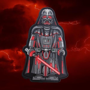 PVC Darth Vader Brickwars-lapp