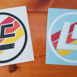Land Cruiser TEQ-Style decal with Vintage Toyota Stripes