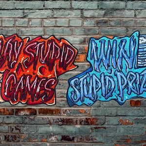 Play Stupid Games - Win Stupid Prizes Embroidered Patch Set