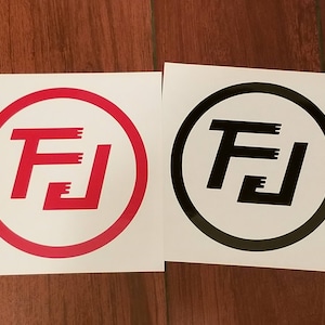 Vintage Style FJ Cruiser Die Cut Decal