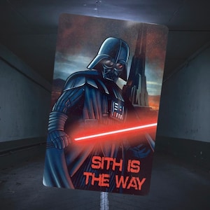 Darth Vader &quot;Sith Is The Way&quot; Aluminum Patch