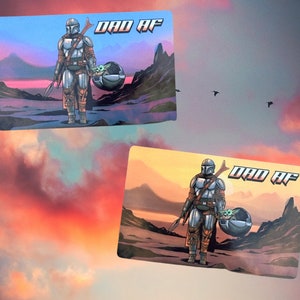 Mando Dad AF Aluminum Patch