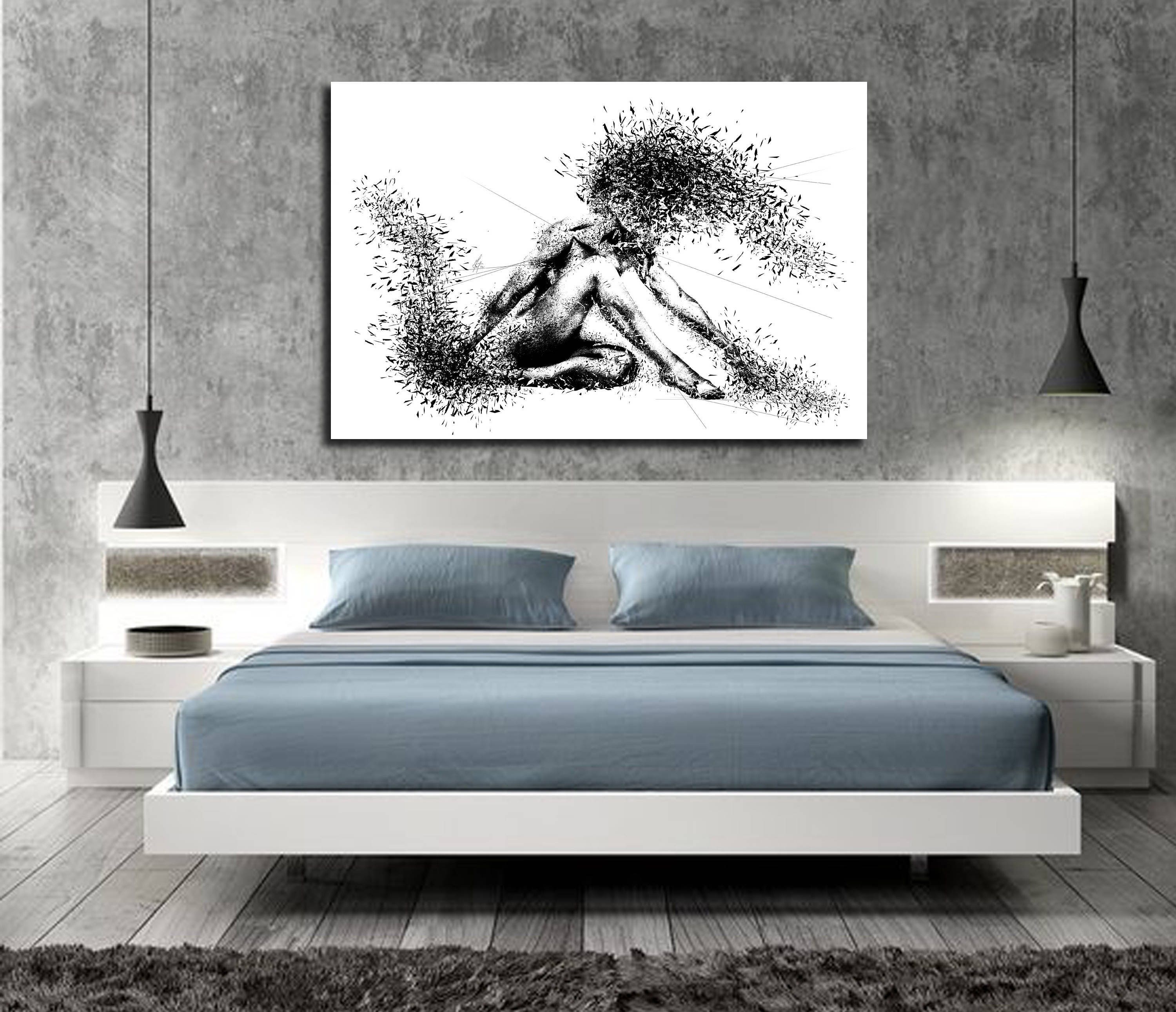 SENSUAL CANVAS ART Sensual Bedroom Wall 