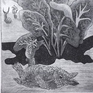 Nap Scape - Aquatint Etching