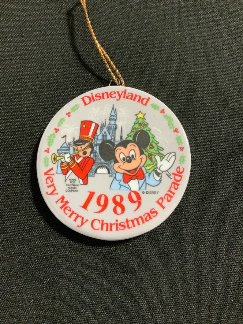 Disneyland Very Merry Christmas Parade 1989 Christmas Etsy