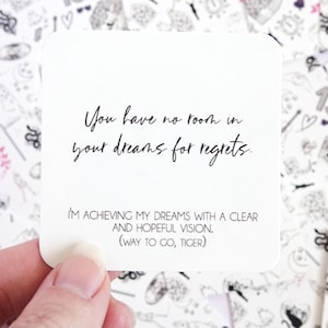 Cartes d'affirmation rapide pour la méditation | Mini-cartes de citation | Paroles de chanson Mantra positif pour prendre soin de soi